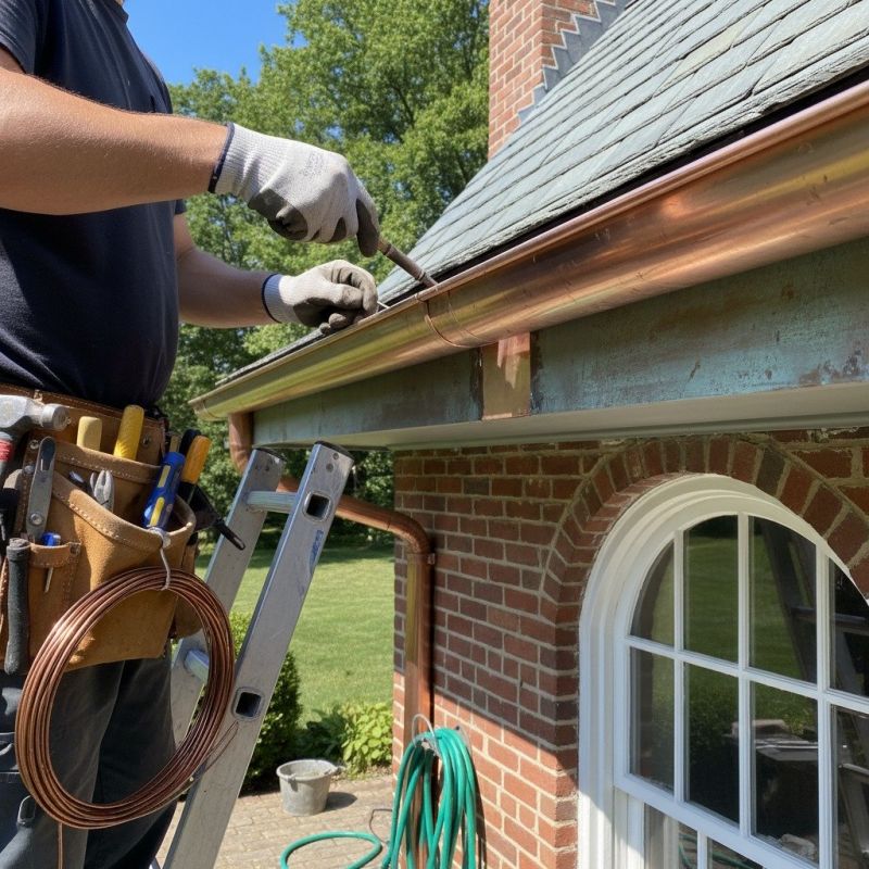 Copper Gutter Service